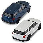 Автомодель - Ford Explorer 2023 (перламутрово-білий, блакитний металік) (250392W)