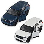 Автомодель - Ford Explorer 2023 (перламутрово-білий, блакитний металік) (250392W)