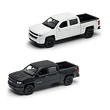 Автомодель - Chevrolet Silverado 2017 (перламутрово-белый, че