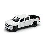 Автомодель - Chevrolet Silverado 2017 (перламутрово-белый, черный) (250381W)