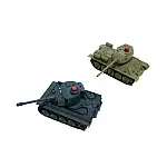 Танковый бой р/у 1:32 HuanQi 555 Tiger vs Т-34