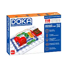 Конструктор електронний Doka 118 схем (D70701)