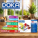 Конструктор электронный Doka 201 схема (D70706)