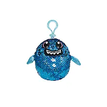 Мягкая игрушка с пайетками SHIMMEEZ S2 – АКУЛА ЗУБАСТИК (9 см