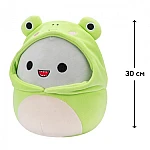 Мягкая игрушка Squishmallows - Акула Гордон (30 см, в одежде) (SQER00932)