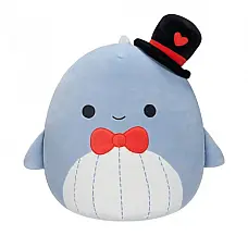 М'яка іграшка Squishmallows – Синій кит Самір 30 см (SQVA0087