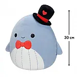М'яка іграшка Squishmallows – Синій кит Самір 30 см (SQVA00873)