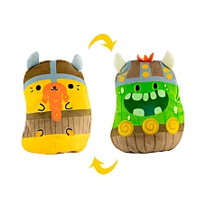 М’яка іграшка Cats Vs Pickles 2 в 1 – Котик та огірок Вікінги