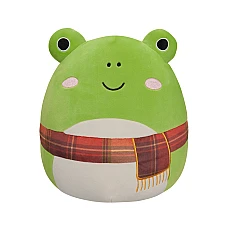 М'яка іграшка Squishmallows – Жабка Венді у шарфі 30 см (SQCR