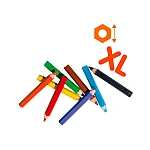 Набір кольорових олівців Ses (8 кольорів) (14416)