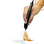 3D-ручка 3Doodler Flow для профессионального использования – Синий (FLOW-INTL)