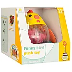 Игрушка-каталка Funny bird 1601ABC Цыпленок