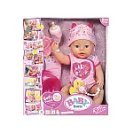 Интерактивная кукла серии Нежные объятия Baby Born Zapf Creation Очаровательная малышка (824368)