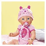 Интерактивная кукла серии Нежные объятия Baby Born Zapf Creation Очаровательная малышка (824368)