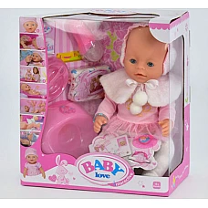 Кукла с аксессуарами Baby Born Baby love (8 функций) (ВL 010 
