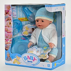 Кукла с аксессуарами Baby Born Baby love (8 функций) (BL 030 