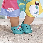 Обувь для куклы BABY BORN - Cандалии с значками Зеленый (831809-1)