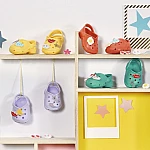 Обувь для куклы BABY BORN - Cандалии с значками Зеленый (831809-1)