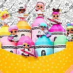 Ігровий набір із лялькою L.O.L. Surprise! серії Crayola – Кольоринки (505273)
