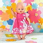 Одежда для куклы Baby Born - Платье с цветами (832639)