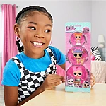 Набор игровых фигурок L.O.L. Surprise! серии OPP Tot + Pet + Lil Sis - Вейвс, Канзас К9, Лил Битс