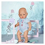 Одяг для ляльки BABY born - Боді S2 (блакитне) (830130-2)