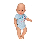 Одяг для ляльки BABY born - Боді S2 (блакитне) (830130-2)