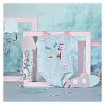 Одяг для ляльки BABY born - Боді S2 (блакитне) (830130-2)