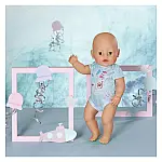 Одяг для ляльки BABY born - Боді S2 (блакитне) (830130-2)