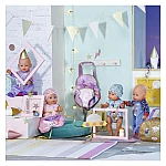 Одежда для куклы BABY born - Праздничный комбинезон (лаванд.) (831090-1)