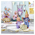 Одежда для куклы BABY born - Праздничный комбинезон (лаванд.) (831090-1)