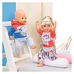 Набір одягу для ляльки BABY born - Трендовий спортивний костюм (рожевий)