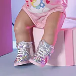 Взуття для ляльки Baby Born - Cріблясті кросівки (831762)
