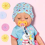 Пустышка для куклы Baby Born на клипсе
