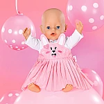Одежда для куклы BABY BORN - Платье с зайкой (832868)