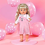 Одежда для куклы BABY BORN - Платье с зайкой (832868)