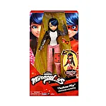 Кукла MIRACULOUS Леди Баг и Супер-Кот в костюме с пайетками - Модное превращение Маринетт в Леди Баг