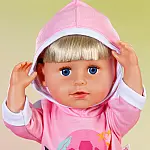 Набір одягу для ляльки Baby Вorn - Рожевий спортивний костюм (43 см) (837313)