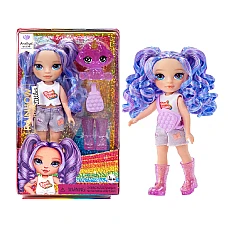 Игровой набор с куклой Rainbow High серии Littles - Аметиста 