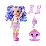 Игровой набор с куклой Rainbow High серии Littles - Аметиста (531234)