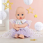 Одяг для ляльки Baby Annabell - Бузкова сукня (43 см) (710296)