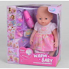 Лялька з аксесуарами Warm Baby WZJ 058 A-033 (10 функцій)