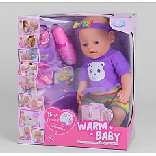 Кукла с аксессуарами Warm Baby WZJ 058 A-026 A-3 (10 функций)