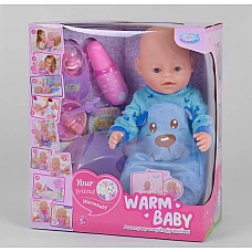 Кукла с аксессуарами Warm Baby WZJ 058 A-575 (10 функций)