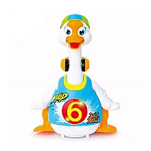 Розвиваюча іграшка Hola Танцюючий гусак Блакитний (828-blue)