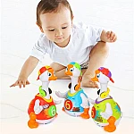 Розвиваюча іграшка Hola Танцюючий гусак Блакитний (828-blue)