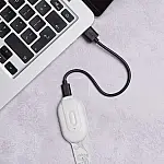 Закладка-ліхтарик Flexilight Rechargeable - Білі квіти (FLRWF)