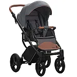 Коляска 2 в 1 Bebetto Luca PRO 03 Графіт