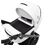 Коляска 2 в 1 Adamex Blanc Eco SA-1 Белый