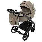 Коляска 2 в 1 Adamex Blanc Eco SA-9 Темный капучино